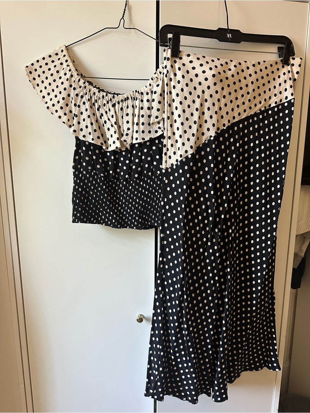 Rouje Polka Dot Skirt Set